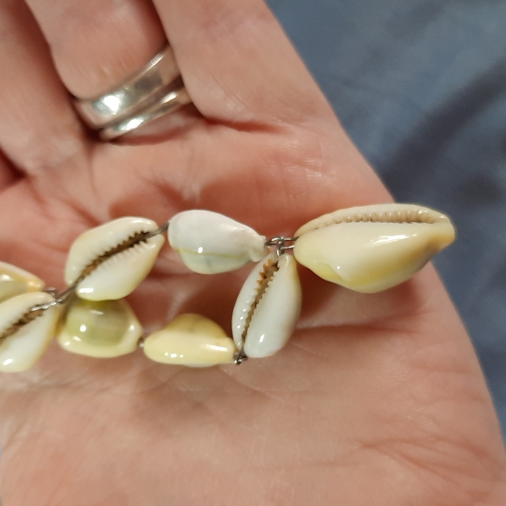 2 Necklaces, 1 Shell Charm, Set - Picture 3 of 5